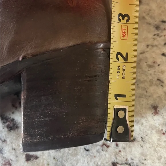 Frye Brown Leather Riding Boots